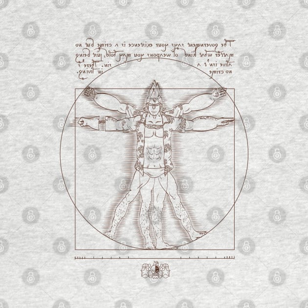 Vitruvian Franky by Lithium